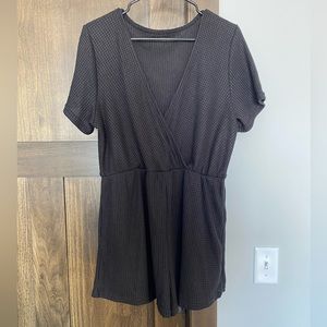 NWOT Black romper